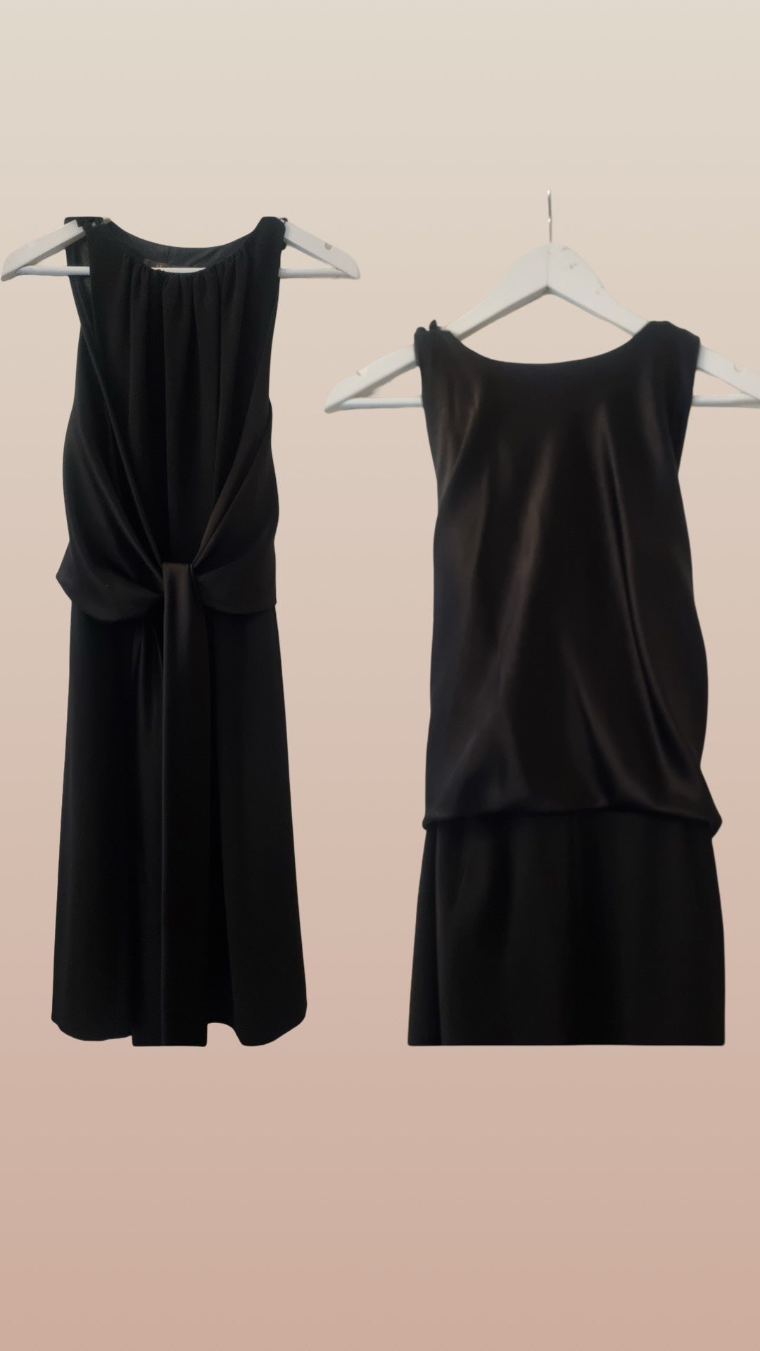 Max Mara black short dress (S)